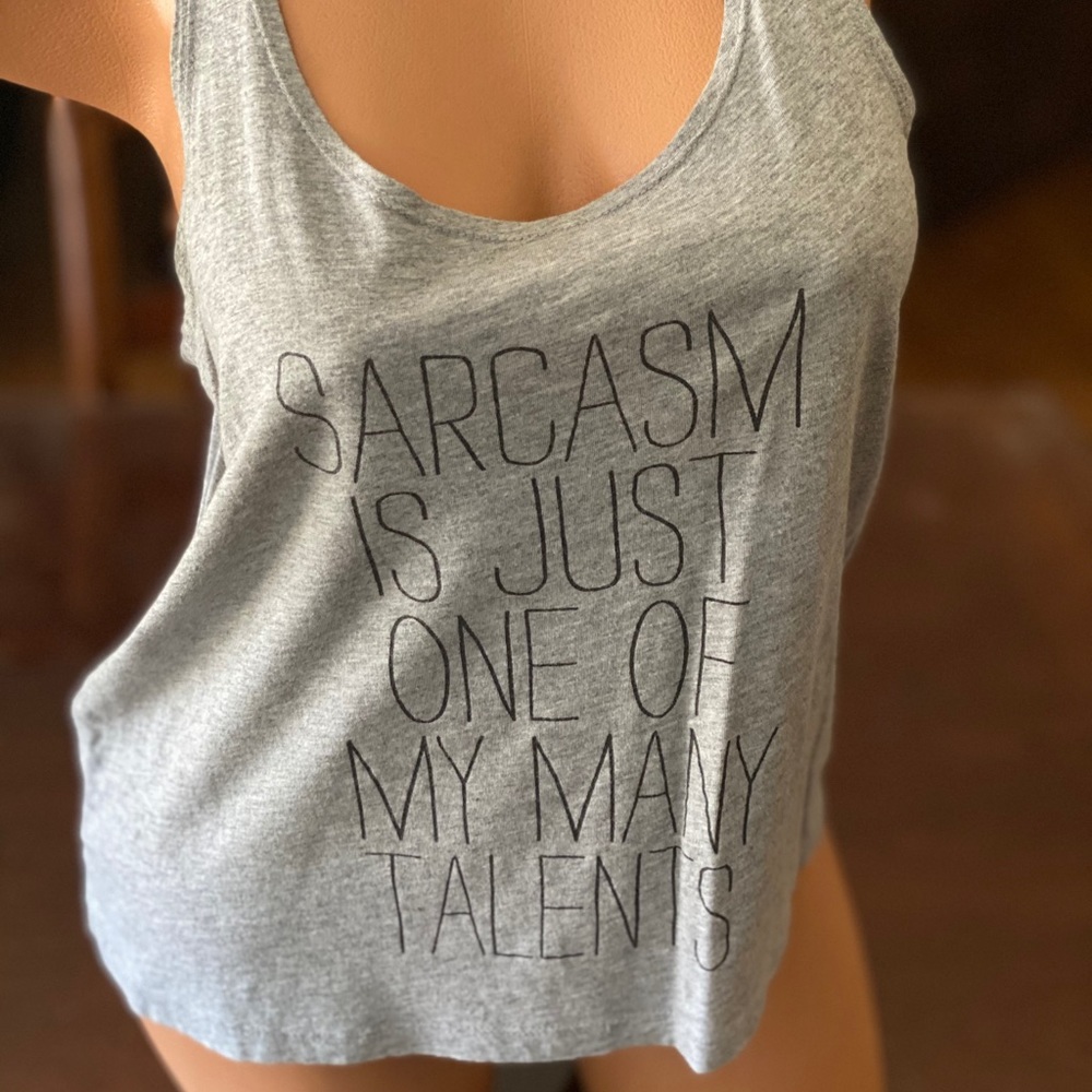 Racerback tank top